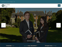 Tablet Screenshot of collegeduluat.com